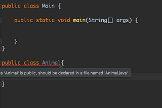 Java Classes vs File