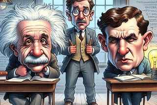 Einsteins make terrible Edisons!