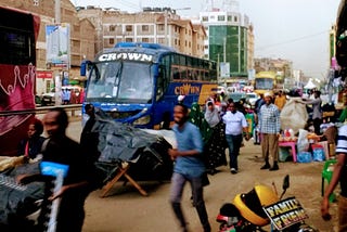 Sprinting in Nairobi