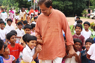 The Role of a Dad to the Children of Shanti Bhavan
