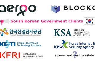 Aergo-based Blockchain Contracts with the South Korean Government