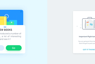 A Small Collection of Modal Window Designs