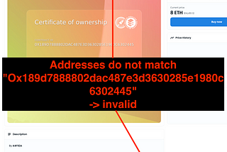 Beware of Fake NFTs on OpenSea