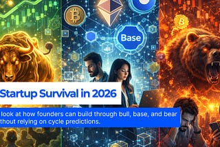 Bull, Base, or Bear? Three Startup Realities Web3 Founders Must Prepare for in 2026