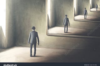 What do you see in the mirror?