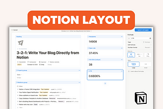 Notion Layout | Customize Your Pages & Databases