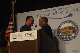 My Introduction of Jesse Jackson: November 30, 2006, Little Rock AR