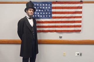 Kevin A. Woods As Abe Lincoln, The Emancipation Proclamation