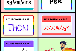 They/Them Pronouns Are Confusing! Wouldn’t It Be Easier to Create Something New?