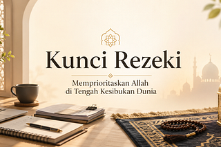 Kunci Rezeki: Saat Hati Lebih Butuh Allah daripada Dunia