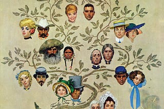 Family Tree painting