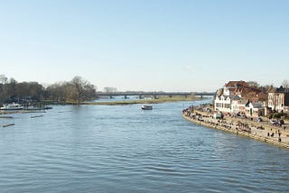 Skyline Deventer, viewed from one of the bridges