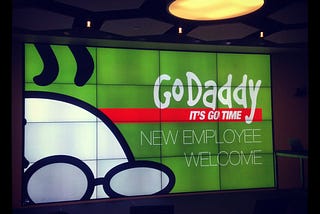 GoDaddy New Employe orientation