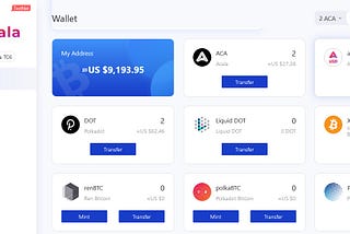 Getting Started guide to get Acala Mandala testnet tokens