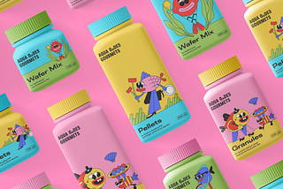 Case Study: Aqua Dudes. Playful Packaging Design for Fish Food Brand