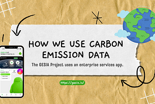 How we use Carbon Emission Data