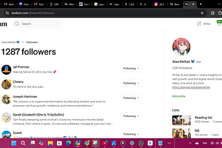 How I Gained My First 1,200 Followers on Medium (Without Being Famous)