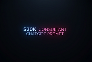 The Best ChatGPT Prompt I’ve Ever Found (And Still Use)