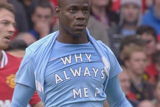 Why always me?