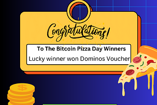 Congratulations to the winners of #BitcoinPizzaDay!