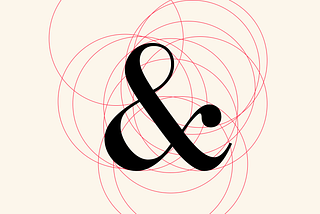Searching for Beauty on Dribbble: Ampersands