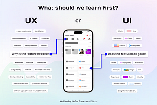UX or UI what should we learn first?