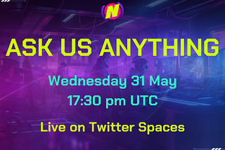 Neon Link AMA: Wednesday 31 May 5:30pm UTC