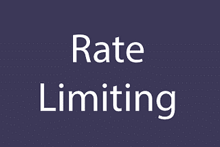 Missing Request Rate Limiting