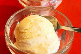 Half-Melted Ice Cream