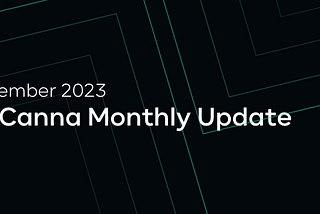 BitCanna Monthly Update: November 2023