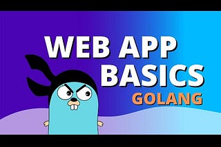 Sample Web application using Golang