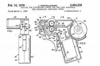 A look at novelty Christmas patents