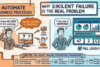 Automate Business Processes: Why Your Automations Fail Silently