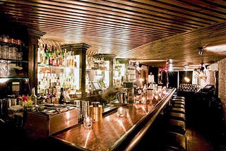 P.D.T bar in New York City