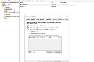 Attacking Active Directory: Unconstrained Delegation