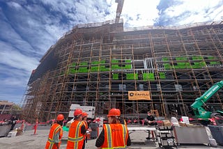 Balboa Park Upper Yard construction site