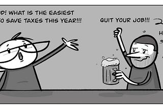 Just Like That — Comics for the Cleartax Newsletter