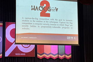 Holy Angel University (Professional Science Master’s in Cybersecurity) PSM — HackForGov