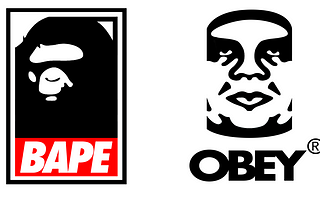 Bape and other Streetwear Brands Swap Logos
