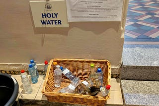 Why Does the Holy Water Leave a Bitter Taste?