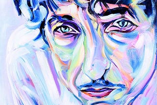 Bob Dylan painting