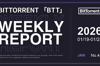 BitTorrent Weekly Report | 01.19–01.25