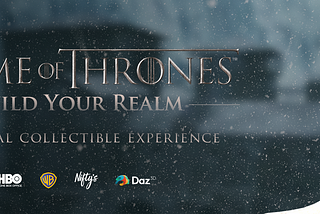 Winter is Coming to Nifty’s: Announcing Game of Thrones Digital Collectibles