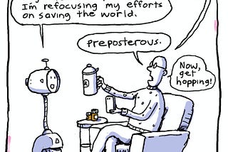 A Bot And A Billionaire Save The World