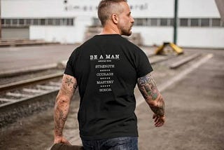 A Pair of Out Bi Fathers Bantering About Masculinity