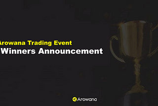 Event Winners Announcement