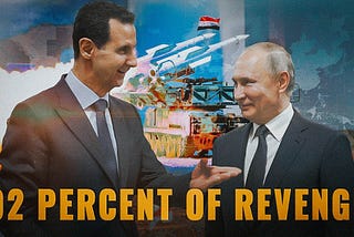 92 percent of revenge. Russian stopped aggression against Syria