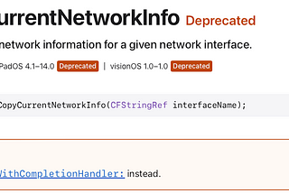 Swift UIKit- Unable to get WiFi RSSI Value (無法拿取 Wifi RSSI 值)