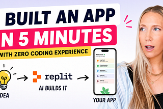 I Built an App in 5 Minutes With Zero Coding Experience Using Replit