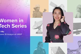 Women in Tech Series: Crafting beauty from data — the artistry of Yi Wu’s data analytics work